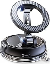 ANDERY Car Phone Holder for Magsafe [78+LBS Strongest Suction & 2400gf Magnetic] 360° Adjustable Car Phone Mount, Phone Holders for Your Car for iPhone 17-12 Pro Max Plus Air, Carbon Fiber